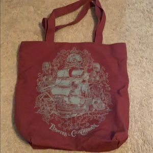 Pirates of Caribbean over shoulder bag!
